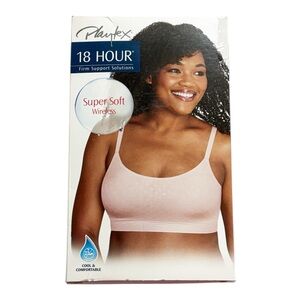 137. Playtex 18 Hour Super Soft Wireless Bra - Light Pink